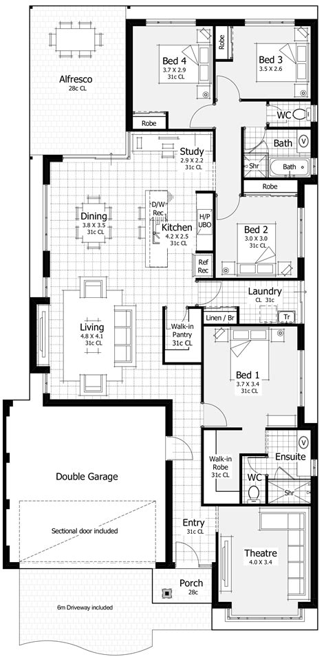 House Designs | New Home Designs Perth - Homebuyers Centre | House design, New home designs, New ...