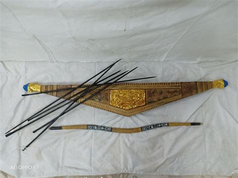 Ancient Egyptian Quiver Bow and Arrow. Tutankhamun's Bow - Etsy Canada