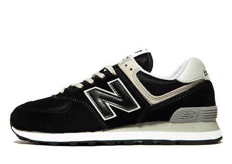 New Balance 574 in Black for Men - Lyst