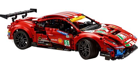 LEGO 42125 - LEGO TECHNIC - Ferrari 488 GTE “AF Corse #51” - Ferrari ...