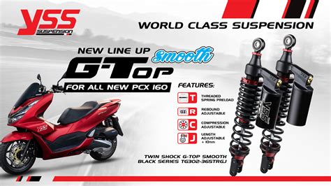 YSS G-TOP Smooth For PCX 160 – MITRA 2000