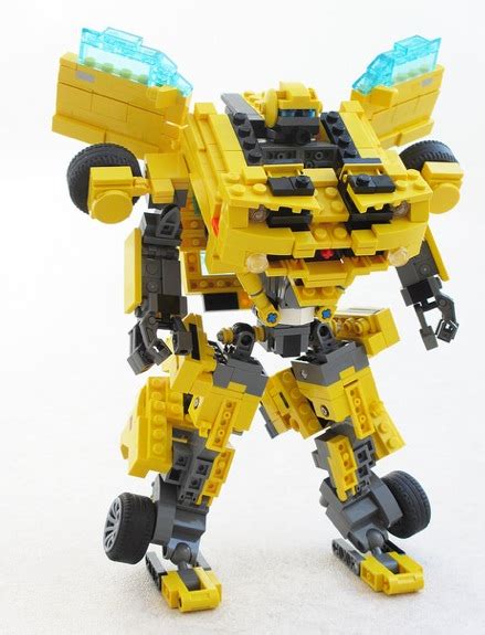 LEGO Chevrolet Camaro Turns Into Transformer Bumblebee - autoevolution