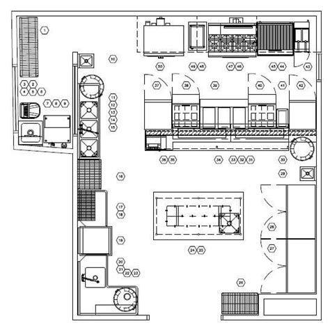 Here we begin our look at space allocation for restaurant kitchen layout and hotel kitchen ...