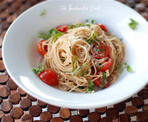 The Enchanted Cook: Ina's Summer Garden Pasta