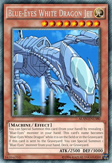 Blue-Eyes White Dragon Jet by AlanMac95 on DeviantArt