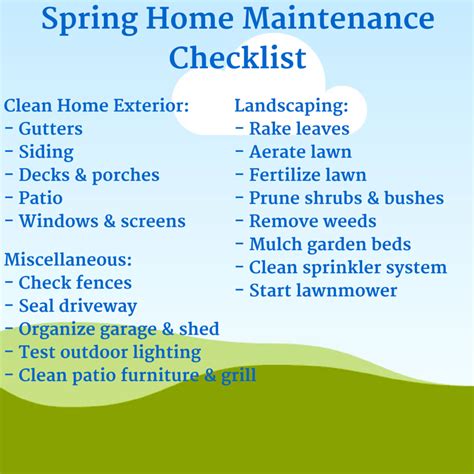 Spring Home Maintenance Checklist | Contractor Cape Cod, MA & RI