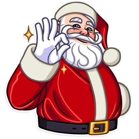 Santa Claus WhatsApp Stickers - Stickers Cloud