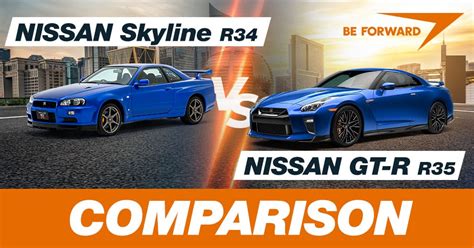 Skyline GTR R34 vs R35: Top Speed and Price Comparison