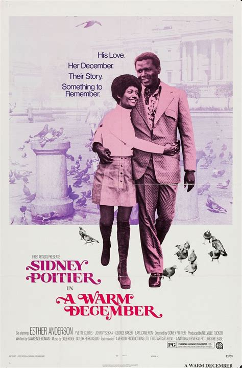 A Warm December (1973) starring Sidney Poitier & Ester Anderson | Movie ...