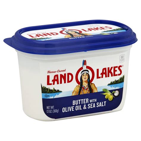 Land O'Lakes Butter With Olive Sea Salt 13 oz | Shipt