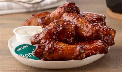 Papa Johns Wings Nutritional Info - Ingredients & Calories in Wings