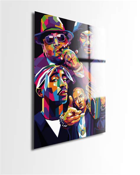 Hip-Hop Legends – Acrylic Glass – JJ Prints