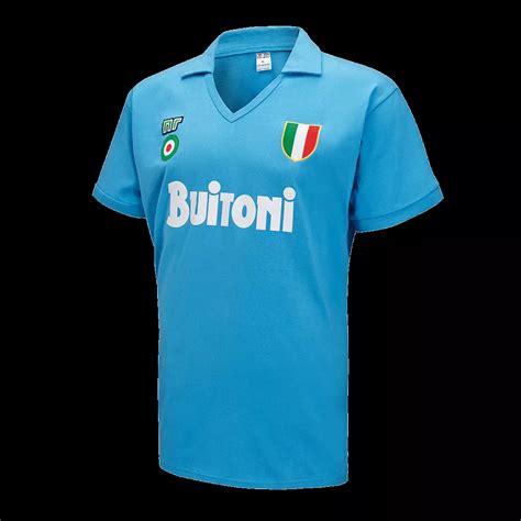 Retro 1987/88 Napoli Home Soccer Jersey