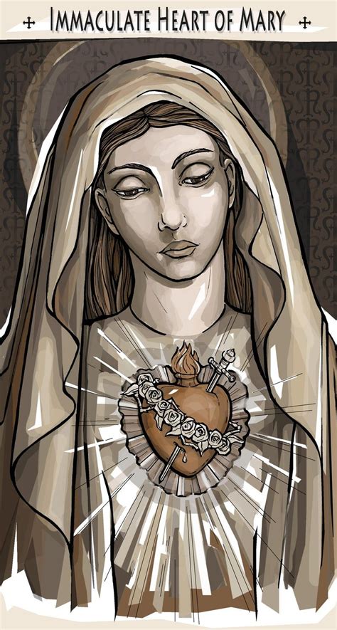 Immaculate Heart Portrait of Mary Holy Card Angelus Prayer | Etsy in 2020 | Mama mary, Catholic ...