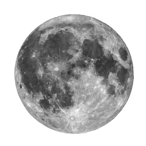 Vollmond gesehen mit Teleskop transparentes png 8550691 PNG