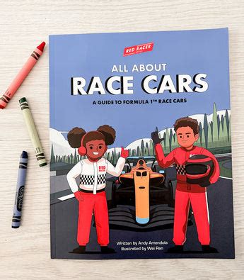 PAPERBACK - All About Race Cars - A Guide to Formula 1 Race Cars – Red ...