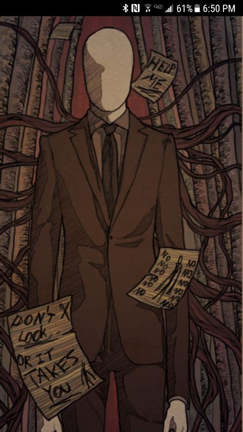 Creepypasta fanart - Slenderman fanart #1 | Creature mitologiche, Creepypasta, Immagini