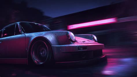 2560x1440 Neon Rush Porsche 911 Carrera RSR 1440P Resolution ,HD 4k Wallpapers,Images ...