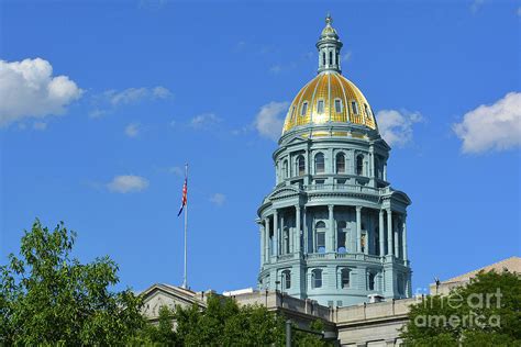 Colorado State Capitol Building Gold Dome Photograph by Jeff Zehnder ...