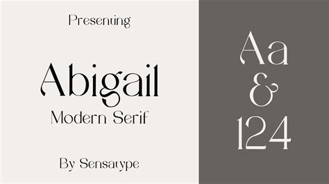 Abigail Font Download - Free Fonts Lab