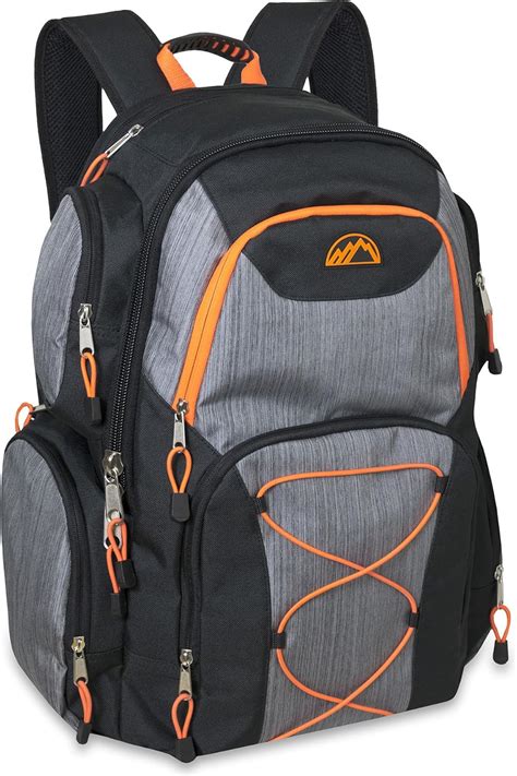 Amazon.com: Backpack with Laptop Compartment, any size. 20 Inch, Multi Pocket, including side ...