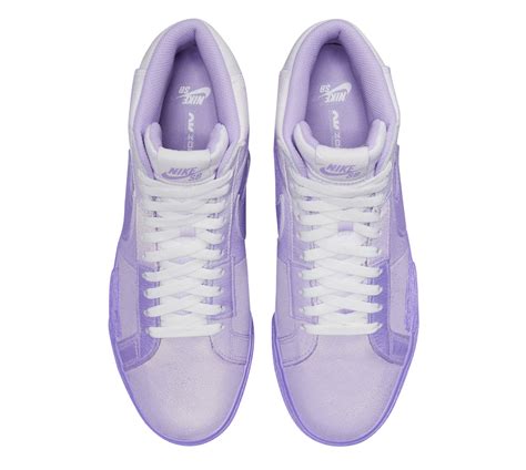 Nike SB Blazer Mid PRM Lilac DR9087-555 - KicksOnFire.com