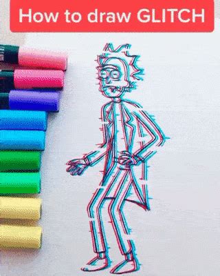 How to draw glitch in 2020 | Glitch, Art drawings simple, Cool art drawings