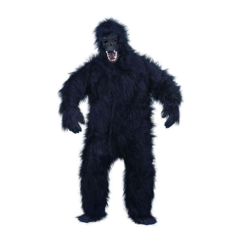 Gorilla Black Animal Comedy Adult Mens Smiffys Fancy Dress Costume - One Size | eBay