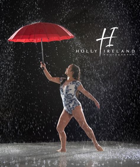 Photographing dancers in the rain