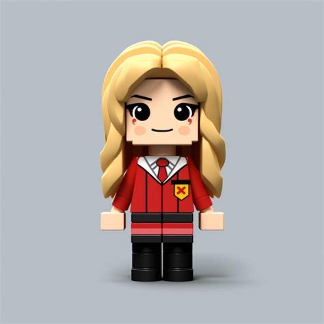 Premium AI Image | Lego Harry Potter Girls Portrait Pinata Design