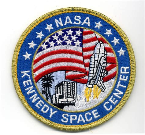 NASA patch for Kennedy Space Center | Nasa patch, Nasa missions, Space ...