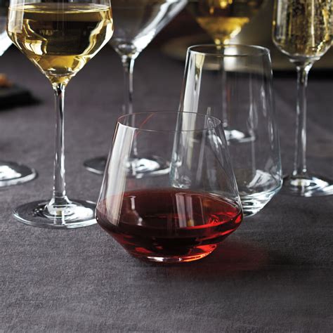 Schott Zwiesel Pure Stemless Red Wine Glasses | Sur La Table
