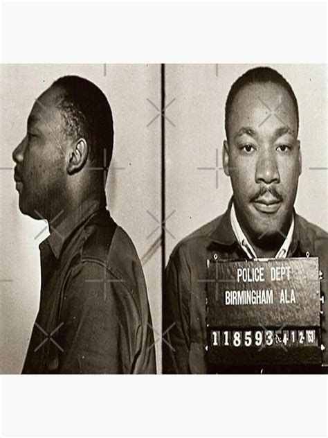 "Martin Luther King Jr Mugshot 1963" Poster for Sale by Aliasotaku | Redbubble