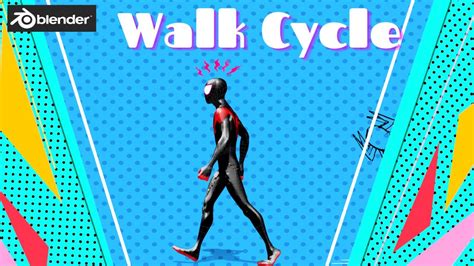 Easy Walk Cycle animation in Blender - YouTube