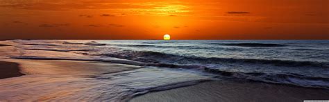 Beach Sunset Dual Screen Wallpapers - Top Free Beach Sunset Dual Screen Backgrounds ...