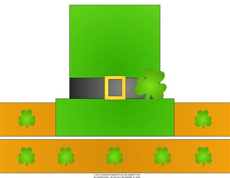 Life's Journey To Perfection: St. Patrick's Day Hat Printable