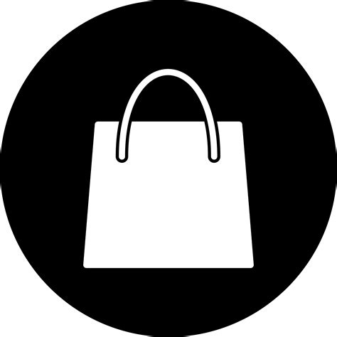 Vector Shopping Bag Icon 616943 Vector Art at Vecteezy