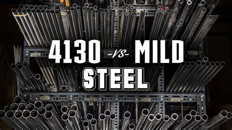 4130 vs Mild Steel | Tim explains some of the differences between 4130 ...