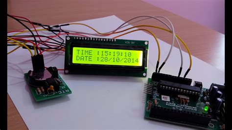 Arduino clock lcd 16x2