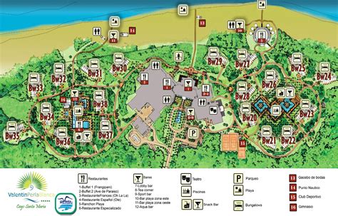 Santa Maria Cuba Resorts Map - Palm Beach Map