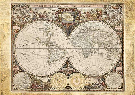 Historical World Map, 2000 Pieces, Schmidt Spiele | Puzzle Warehouse