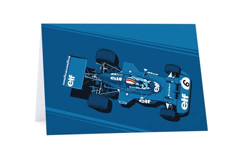 François Cevert / Tyrrell Greeting Card – The Curb Shop