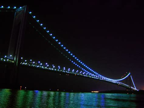 Verrazano Bridge @ Brooklyn - Staten Island NYC Night 2001… | Flickr