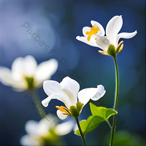 Jasmine Flowers In A Garden Photo | JPG Free Download - Pikbest