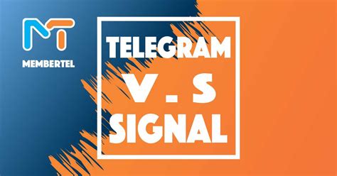 telegram vs signal - difference between telegram and signal