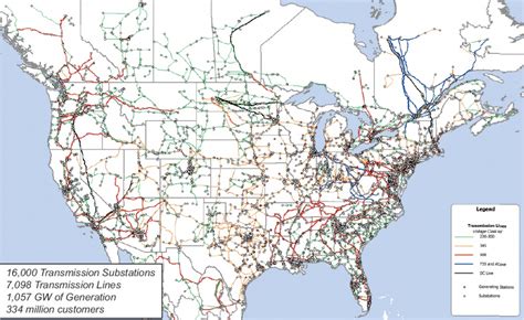 3.0 Project Description - High Voltage Power Lines Map California - Printable Maps