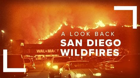 October Wildfires in San Diego: A look back at the 2003 Cedar Fire and 2007 Witch Creek Fire ...