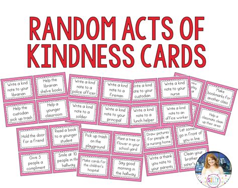 Random Acts of Kindness {Promoting Kindness in the Primary Classroom | Random acts of kindness ...