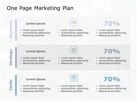 One Page Marketing Plan 02 PowerPoint Template | SlideUpLift