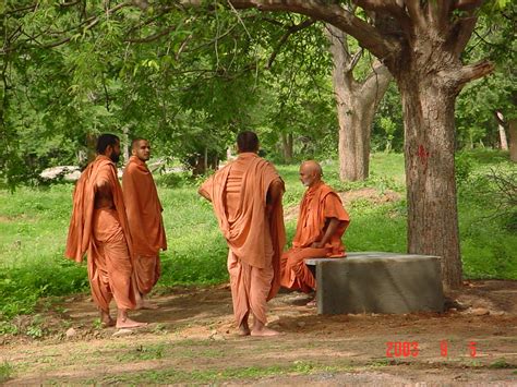 Pujya Bade Swamiji at Gurukul Bangalore Old Ashram